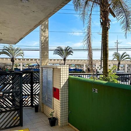 Otimo Loft Pe Na Areia Na Praia Da Guilhermina Sp Praia Grande (Santos) Exterior foto