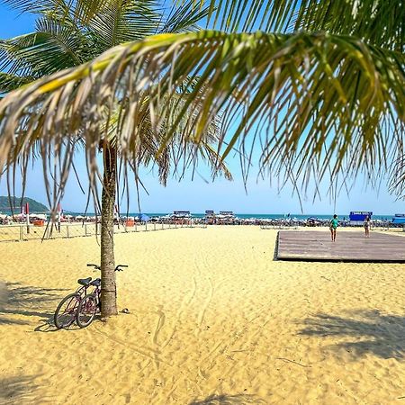 Otimo Loft Pe Na Areia Na Praia Da Guilhermina Sp Praia Grande (Santos) Exterior foto