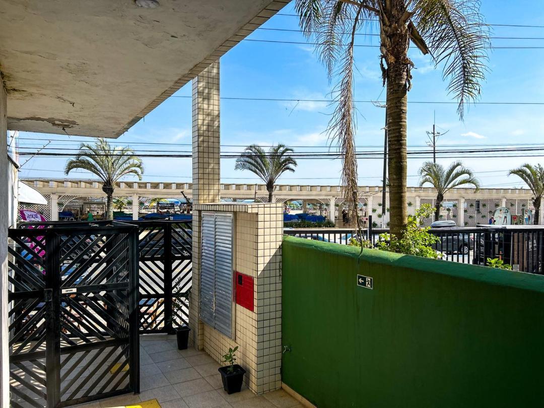 Otimo Loft Pe Na Areia Na Praia Da Guilhermina Sp Praia Grande (Santos) Exterior foto