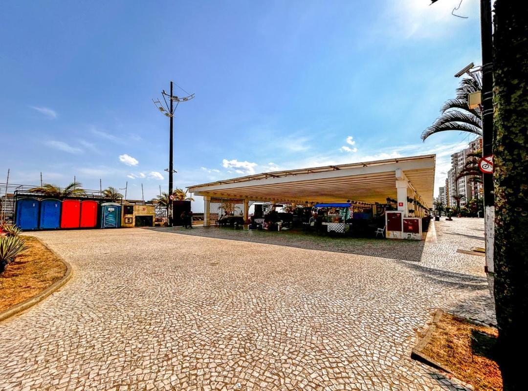 Otimo Loft Pe Na Areia Na Praia Da Guilhermina Sp Praia Grande (Santos) Exterior foto